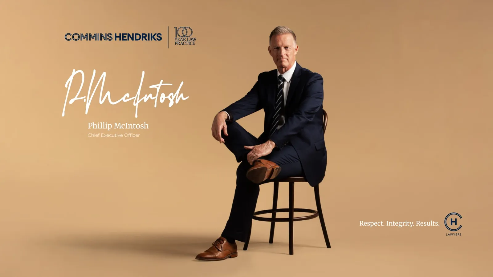 Commins Hendriks 100 years: portrait of Phillip McIntosh